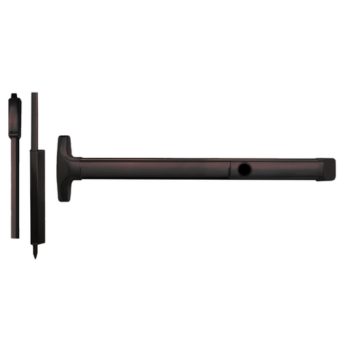 Detex H50-CD-695-36X84 Advantex Wind Rated Cylinder Dogging SVR Surface Vertical Rods Exit Device 36x84