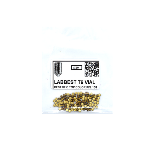 LAB BEST T6 VIAL 6T Universal SFIC Top Pins .075
