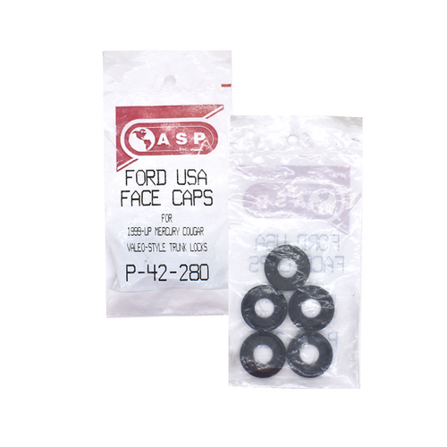 Auto Security P42-280 Ford Face Cap Black 5/Pack