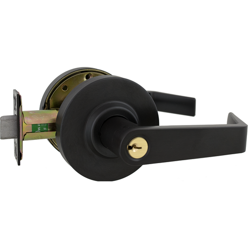 Arrow Lock RLX81SR-BSP-CS-2 3/4 BS Sierra Lever Entry Lock, Schlage C Keyway, 2-3/4