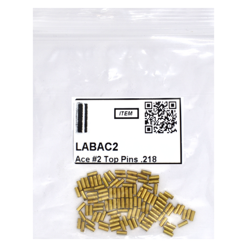 LAB AC2 Ace 2 Top Pins .218, Vial 100 Pins