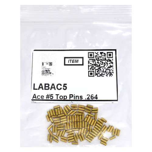 LAB AC5 Ace 5 Top Pins .264, Vial 100 Pins