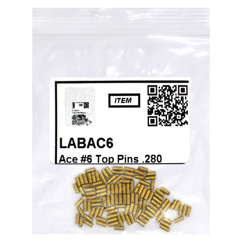 LAB AC6 Ace 6 Top Pins .280, Vial 100 Pins