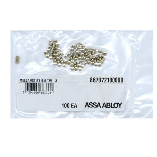 Assa Abloy 867072 Master Pin 3 100/Bag