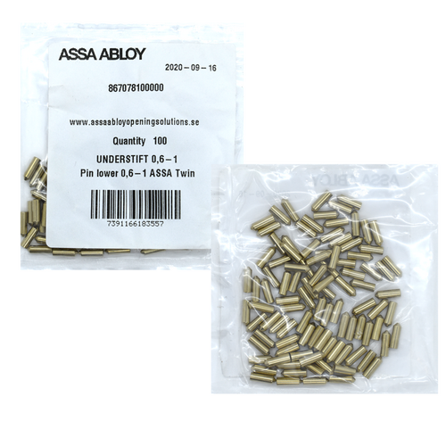 Assa Abloy 867078 Bottom Pin 1 100/Bag