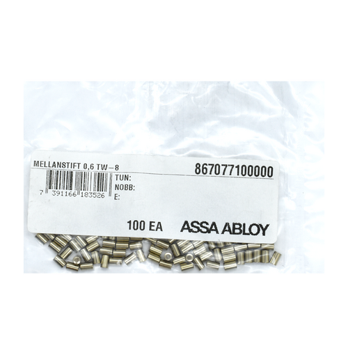 Assa Abloy 867077 Master Pin 8 100/Bag