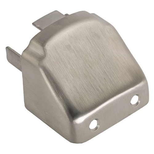 Detex EC1-630 101642-6 Ramped Endcap Heavy Duty Satin Stainless Steel