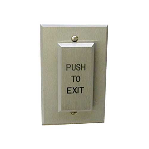 Dortronics W5286-P23DA-E1 Round Pneumatic 60 Sec Delay Switch with 1.5in Push Plate - 