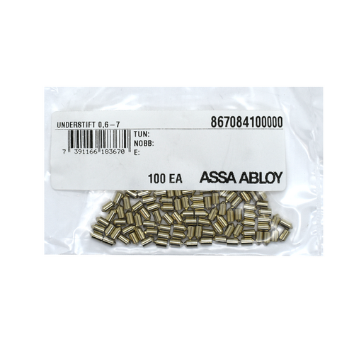 Assa Abloy 867084 Bottom Pin 7 100/Bag