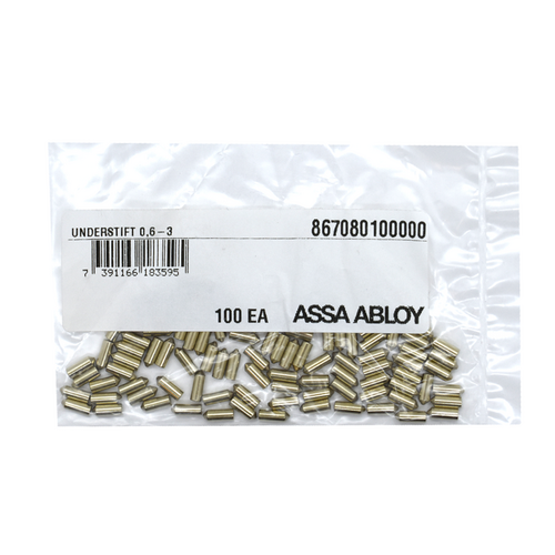 Assa Abloy 867080 Bottom Pin 3 100/Bag