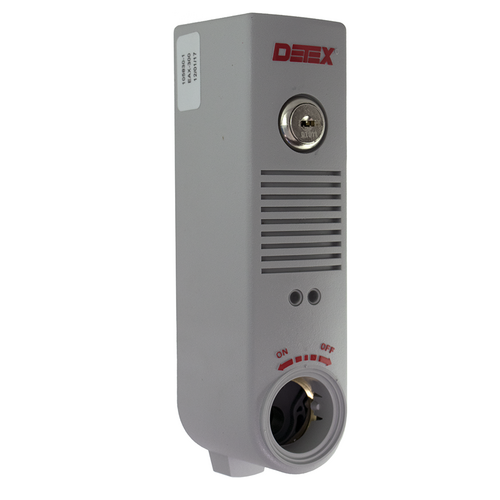 Detex EAX-300 Gray Door Propped Alarm, Surface Mount, 100DB, Battery Operated