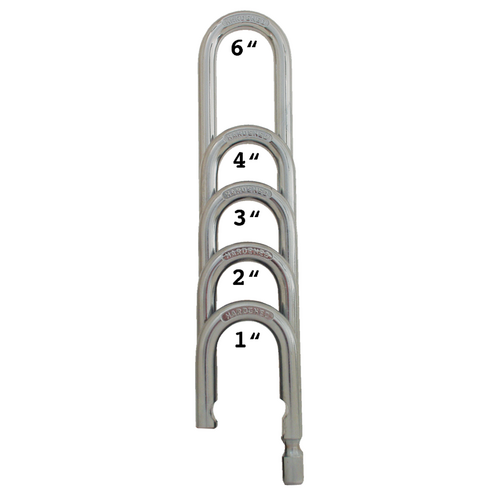 Abus 8004 4in Special Alloy Shackle for 83/45 Padlock