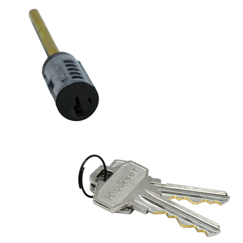 Kwikset 85174-001 (BLACK) SC1 SmartKey Plug for Single Cylinder Deadbolt, 716/US11P Venetian Bronze