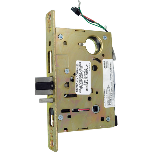 Sargent BP-8270-26D 12/24VDC KIT - Electronic Mortise Body Only - EL/EU 24V, 626/US26D Satin Chrome