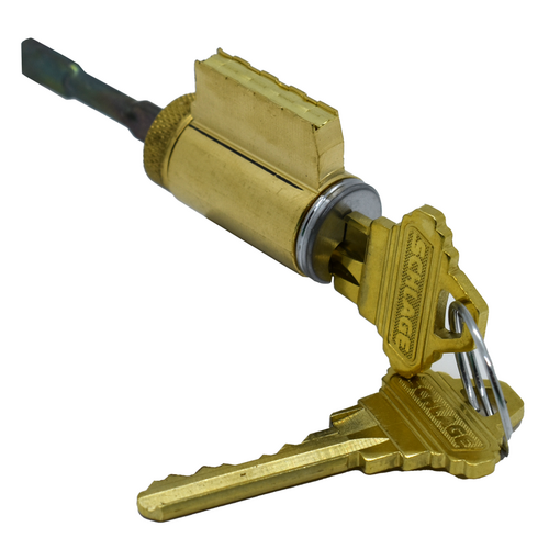 Schlage 23-195-C-626 KD Key-in-Lever Cylinder, 6-Pin C Keyway KD, ALX 70, Satin Chrome 626/US26D