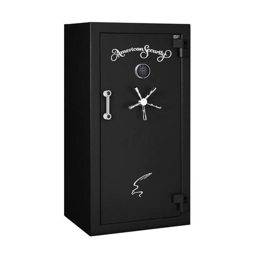 Amsec BFX6030-LTE-F-BK-A-E1 12-18-30 +2 Gun Safe, 120 Min Fire, ESL10 Electronic Lock, Black Finish
