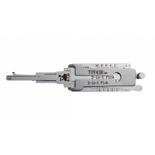 Lishi TOY43R IGN 2-in-1 Pick/Decoder Chevy/GMC/Subaru B108/B110/TOY43R Ignition