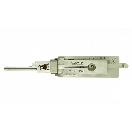 Lishi SAR21R 2-in-1 Pick/Decoder Sargent S22/O1007LA/SAR21R (LA Keyway)