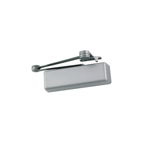 LCN 4041-CYLDEL-SHCUSH-AL Heavy Duty Cast Iron Door Closer, Delay Action, ADA Adjustable, Grade 1