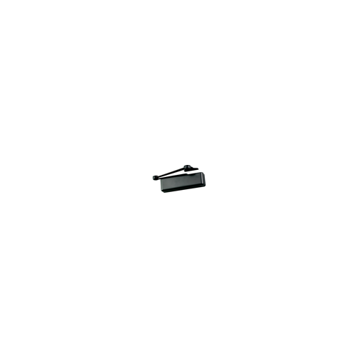 LCN 4040XP-EDA-GLBLK TBWMS Adjustable Surface Mount Door Closer, Grade 1, Gloss Black, Non-Handed