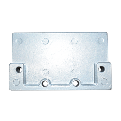 Rockwood 2601C US28 2672 Door Coordinator Mounting Bracket, 2 Required, Satin Aluminum