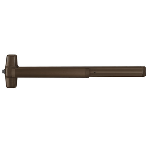 Von Duprin 35A-EO-710-48 Narrow Stile Rim Exit Device, Exit Only, 48in, Hex Dogging, Grade 1, Dark Bronze