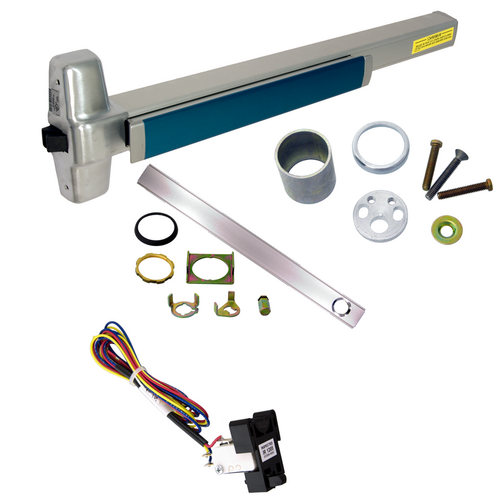 Von Duprin CD-RX-98NL-OP-626-36 Cylinder Dogging RX Exit Switch, Rim Device, 110MD NL-OP Trim, 36in, Satin Chrome
