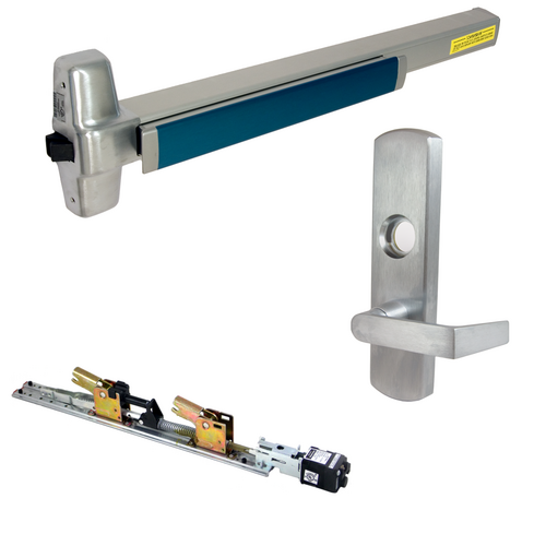 Von Duprin QELA-99L-628-36-LHR 06 QEL Rim Exit Device, 996L-06 Lever Trim, LHR, 36in, Anodized Aluminum
