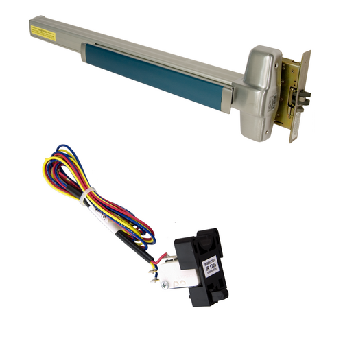 Von Duprin RX-9975EO-626 36 Mortise Lock Exit Only, 36in, Reversible, Hex Dogging, Grade 1, Satin Chrome