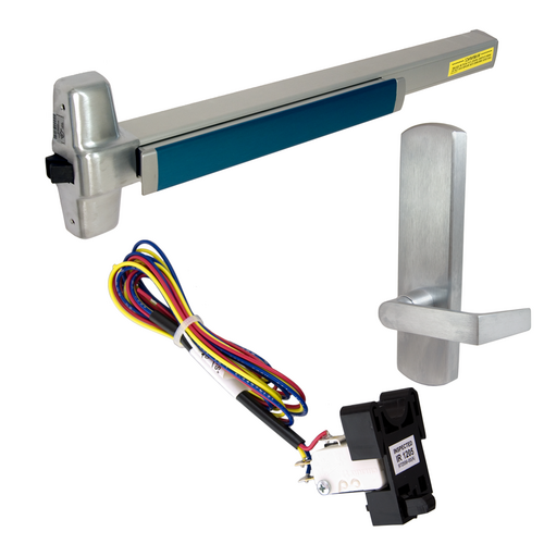 Von Duprin RX-99L-DT-628-48-RHR 06 RX Request to Exit Switch Rim Exit Device with Dummy Lever Trim, Grade 1