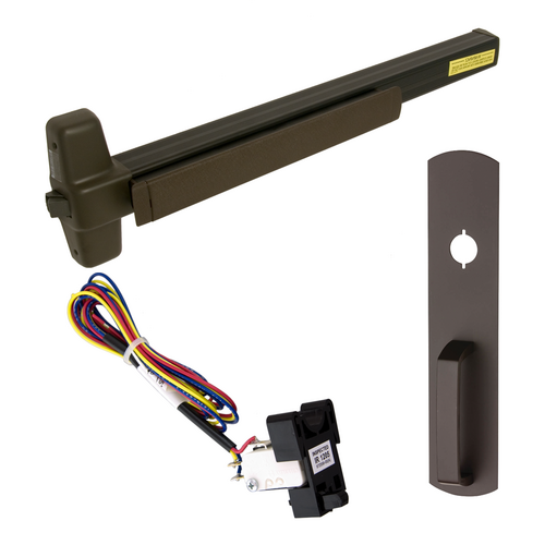 Von Duprin RX-99NL-710-36 KIT - RX Rim Exit Device 990NL Nightlatch Trim, 36in, Hex Dogging, Grade 1