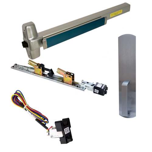 Von Duprin RX-QELA-99DT-626-36 KIT - RX Request to Exit Switch Rim Exit Device, 36in, Grade 1, Satin Chrome
