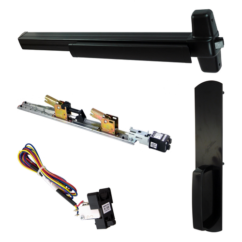 Von Duprin RX-QELA-99DT-711-36 KIT - RX Request to Exit Switch, QEL Rim Exit Device, 36in, Grade 1, Flat Black