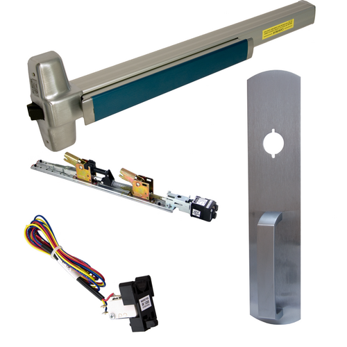 Von Duprin RX-QELA-99NL-626-36 KIT - RX Request to Exit Switch Rim Exit Device, 36in, Satin Chrome