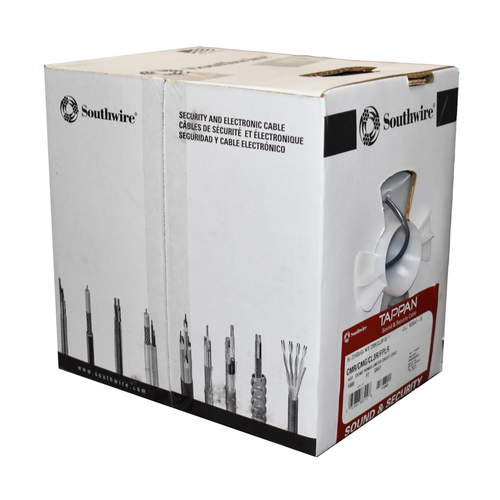 Southwire 22/4-STR-RISER-1000-GRAY 22/4 Stranded Bare Copper, Unshielded Riser Rated, Gray 1000ft Box