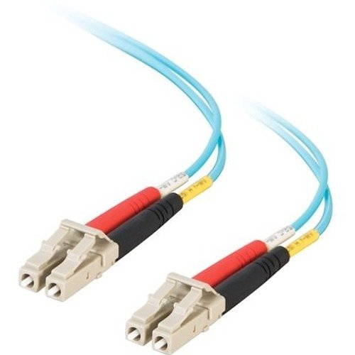 Ortronics 852-L42-006 2m LC to SC OM3 Fiber Optic Duplex Jumper Cable, 10GB, Aqua
