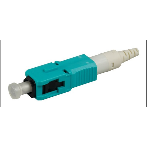 Ortronics 205KNT9FA-50T SC PC Reusable Fiber Connector Kits, Field Installable, Multi-Mode, Aqua