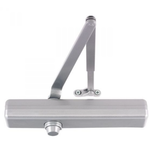 LCN 1461-CYLDEL-RW/PA-AL Medium Duty Door Closer, Cast Iron, Delay Action, ADA Adjustable, Grade 1