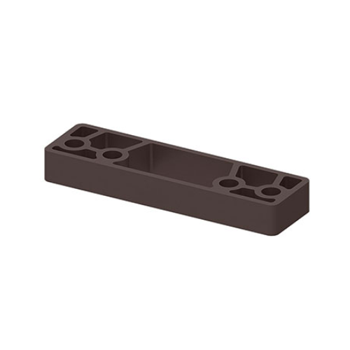 LCN 4050A-61-DKBRZ 4050A Series Blade Stop Spacer, 1/2in, 695/DKBRZ Dark Bronze Powder Coat