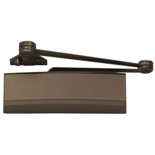 LCN 4050A-CUSH-DKBRZ Heavy Duty Door Closer, Cast Aluminum, ADA Adjustable, Dark Bronze Finish