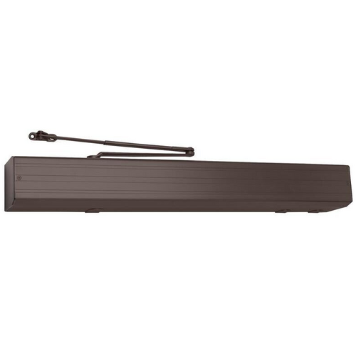 LCN 4642-DKBRZ Push Side Low Voltage Auto Operator, 120V, ADA Adjustable, Dark Bronze
