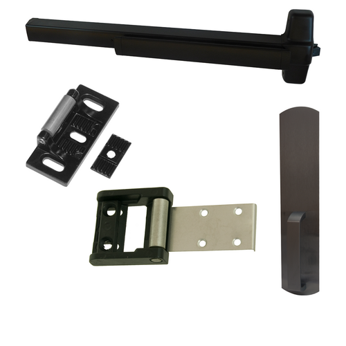 Von Duprin 98DT-710-36 1439 KIT - Rim Exit Device, 990DT Dummy Trim, 36in, Low Profile Roller Strike