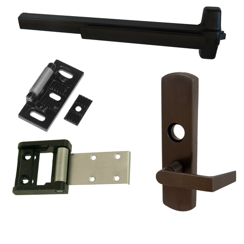 Von Duprin 98L-710-36-RHR 06 1439 KIT Rim Exit Device 996L-06 Lever Trim RHR 36in Hex Dogging Grade 1 Dark Bronze