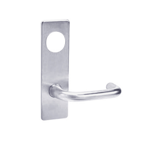 Corbin Russwin ML2030 LWM 630 D134 M31 Lustra Lever with M Escutcheon for ML2030 Trim, Reversible, 630/US32D SS