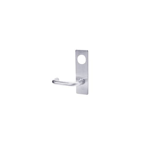 Corbin Russwin ML2010 LWM 625 D134 M31 Lustra Lever with M Escutcheon for ML2010 Trim, Field Reversible, Bright Chrome