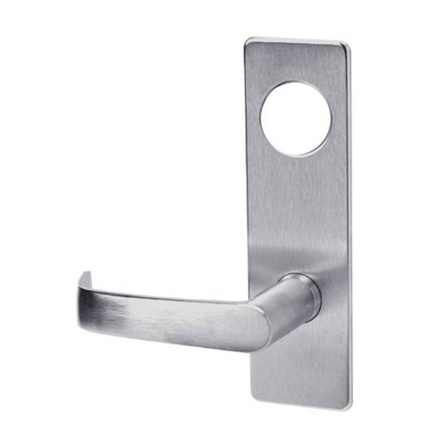 Corbin Russwin ML2010 NSM 625 D134 M31 Newport Lever with M Escutcheon, ML2010 Trim, Field Reversible, Bright Chrome