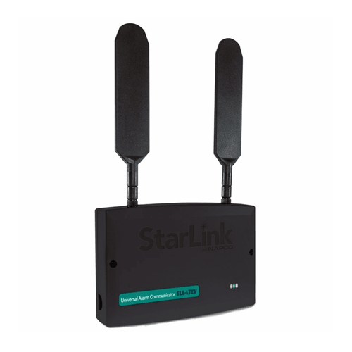 Napco Security SLE-LTEV Starlink Sole Path Cellular Alarm Communicator, Black Plastic Enclosure