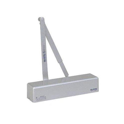 Cal-Royal N900-PBF ALUM Adjustable Delayed Action Closer for Handicapped/Elderly, Aluminum, Size 3