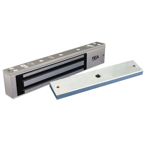 BEA 10MAGLOCK3ULDS (AFTER SEPT 2023) 600lbs Single Maglock 12/24VDC, LED, UL Listed, Door Status Switch