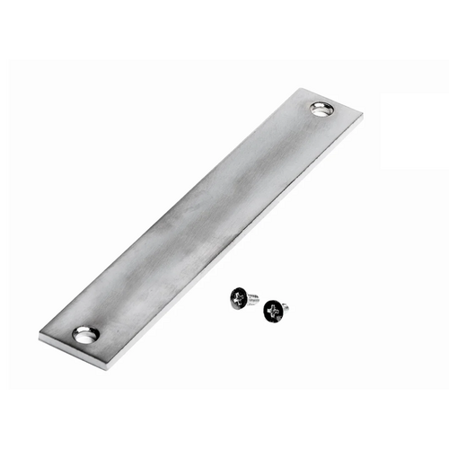 Tuff Strike FP 1148-BC Filler Plate 1-1/4in x 8in - Brushed Chrome